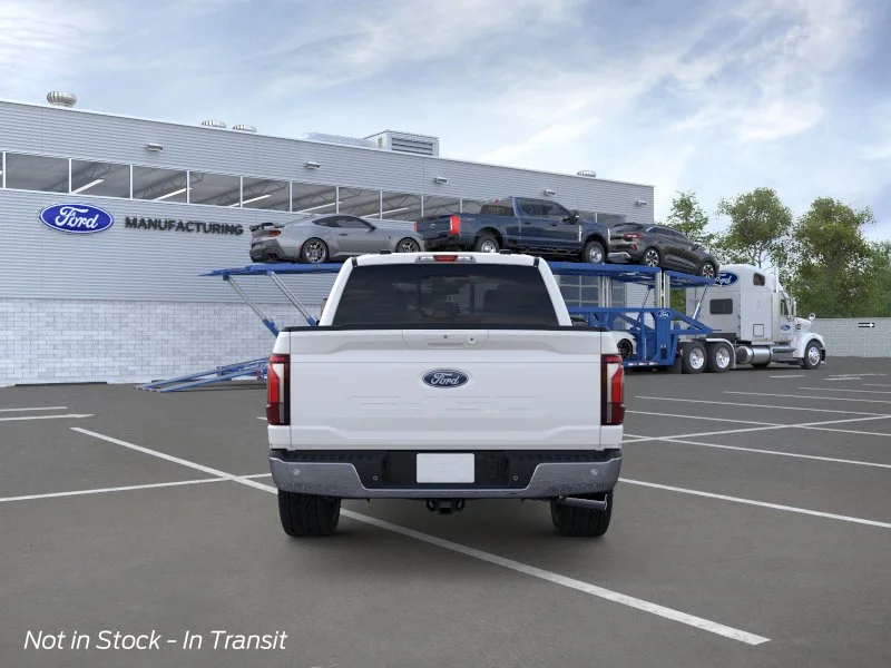 New 2026 Star White Metallic Tri-Coat Ford Lariat® image 5