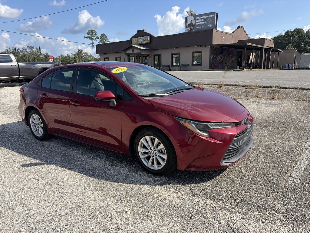 Used 2023 Red Toyota LE image 8