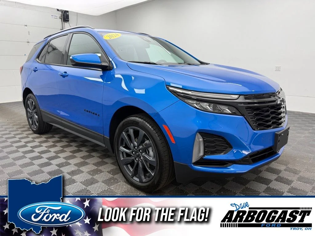 Used 2024 Blue Chevrolet RS image 1