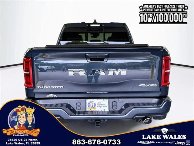 New 2026 Forged Blue Metallic Exterior Paint RAM Tungsten image 6