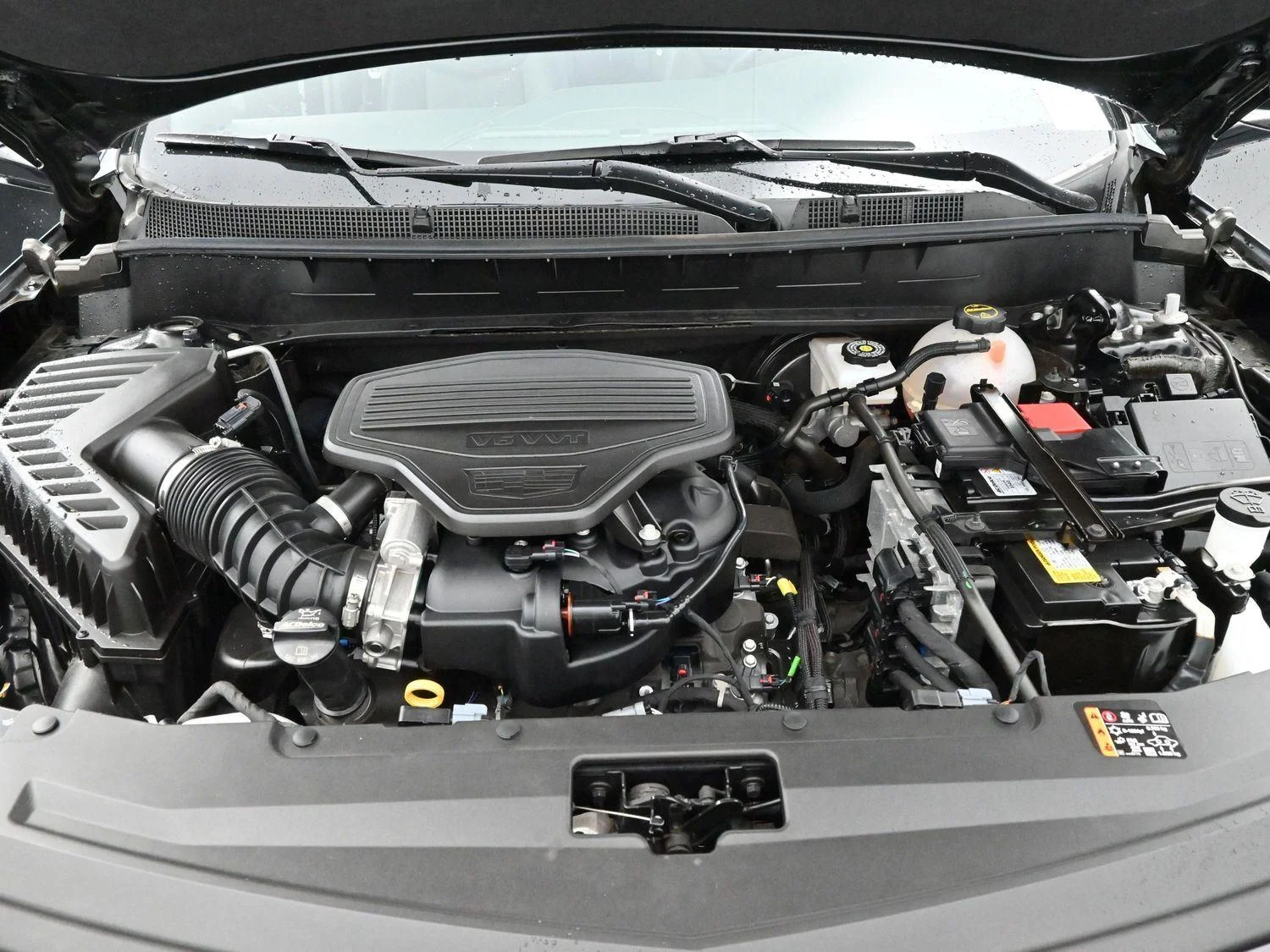 Used 2024 Stellar Black Metallic Cadillac Premium Luxury image 41