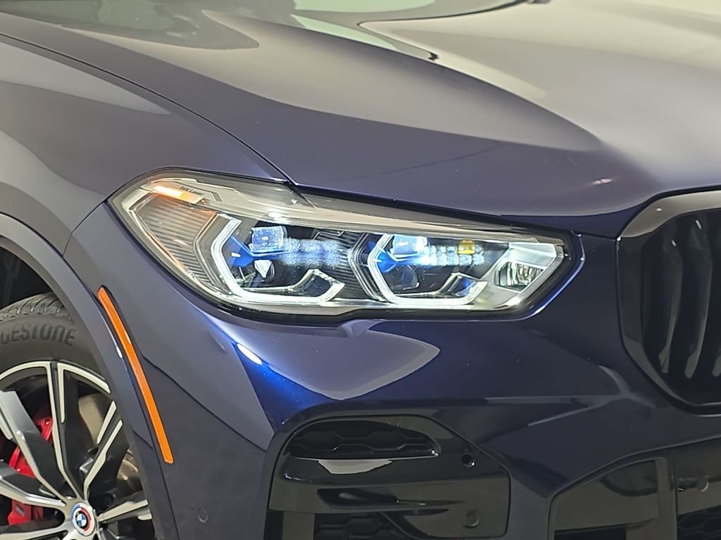 Used 2022 Tanzanite Blue II Metallic BMW M50i image 36