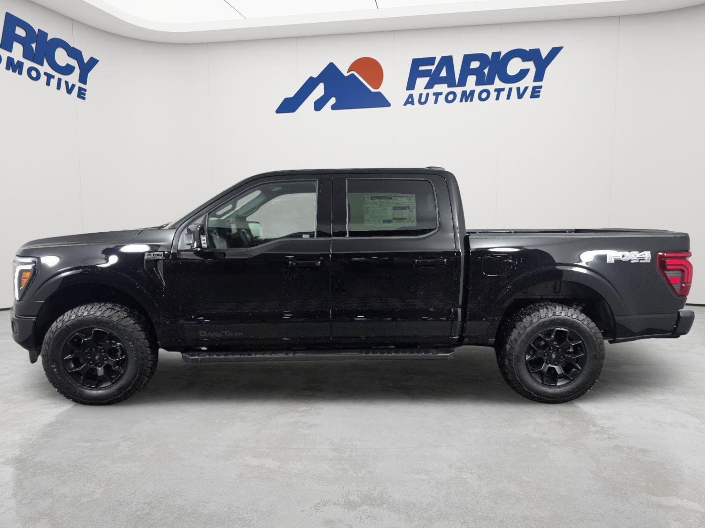New 2025 Agate Black Metallic Ford Lariat® image 2