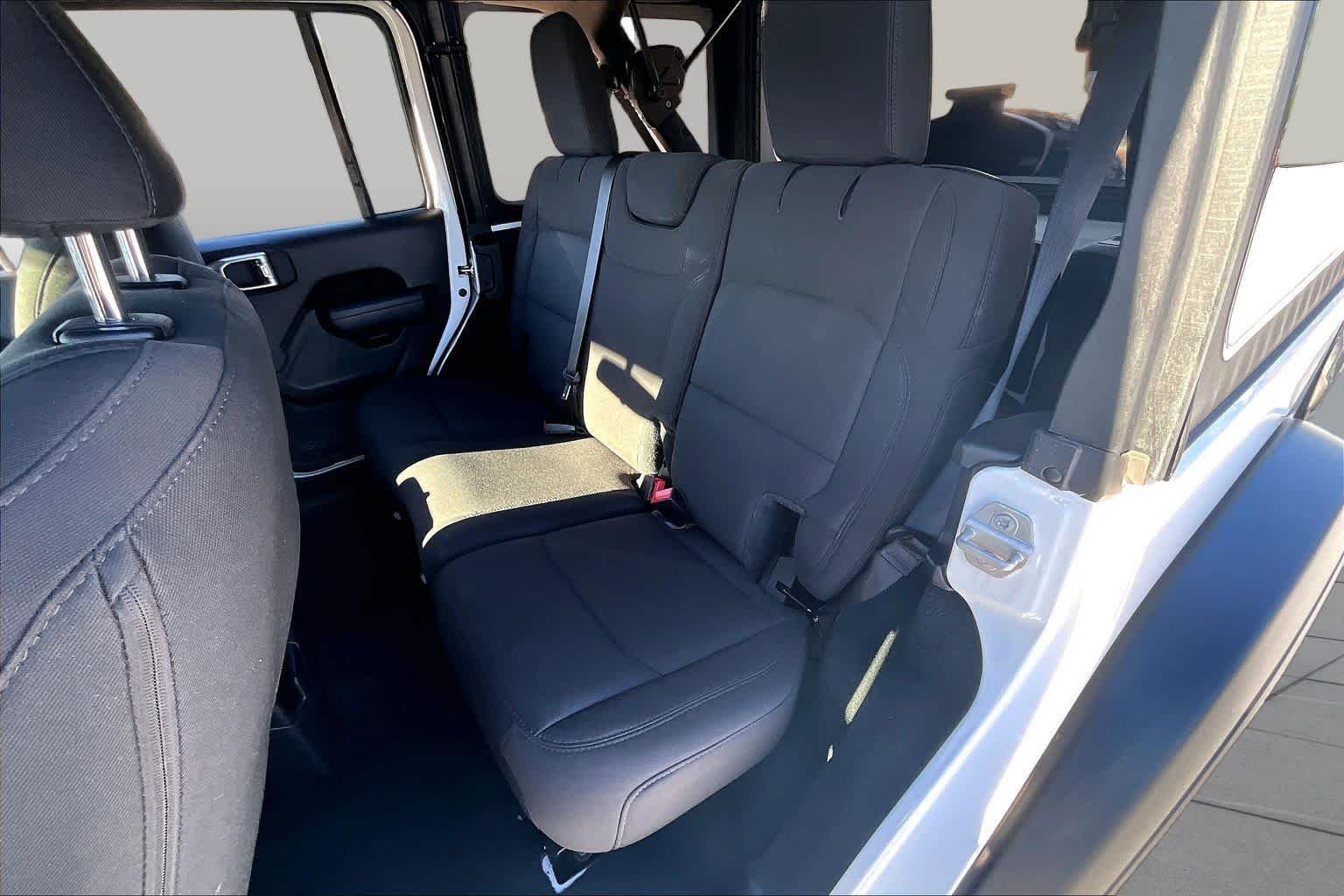 Used 2022 Bright White Clearcoat Jeep Unlimited Willys image 20