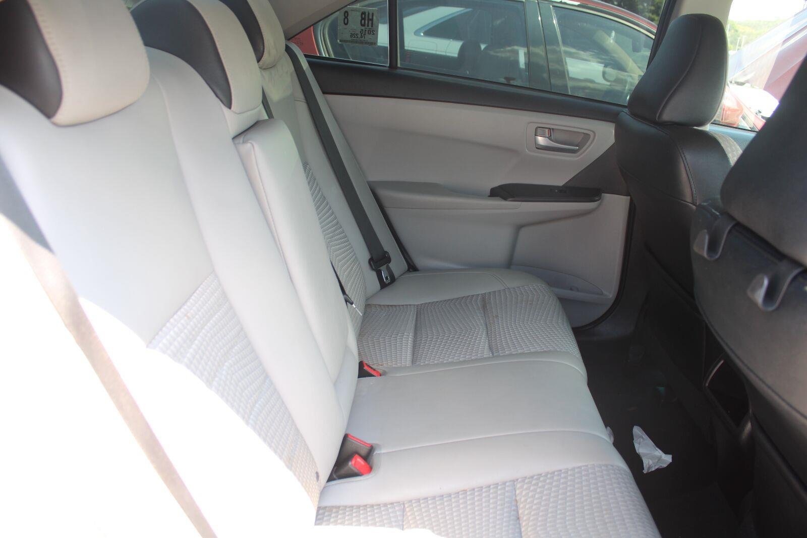 Used 2015 Super White Toyota LE image 5