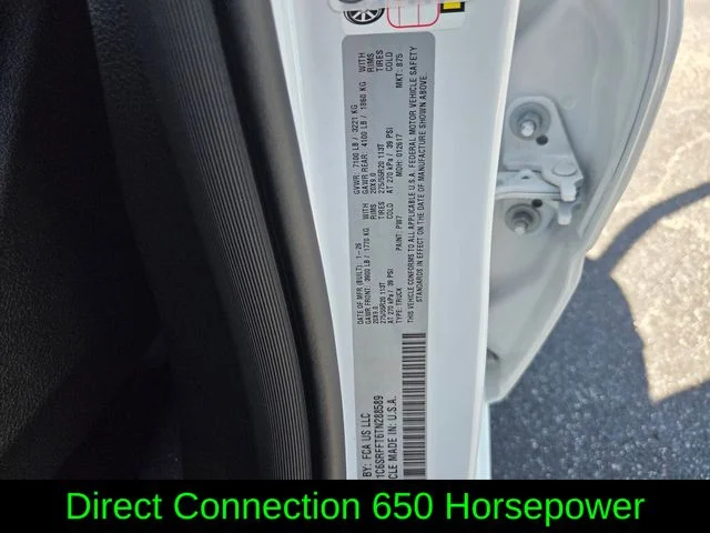 New 2026 Bright White Clear-Coat Exterior Paint RAM DC650 Hemi Supercharged image 19