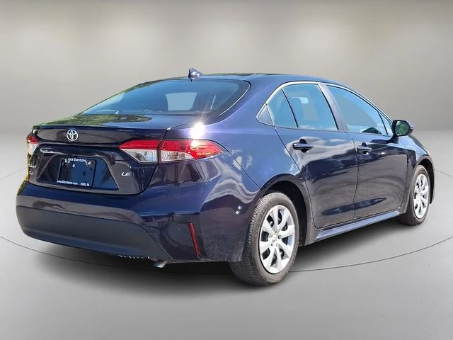 Used 2024 Blue Toyota LE image 10