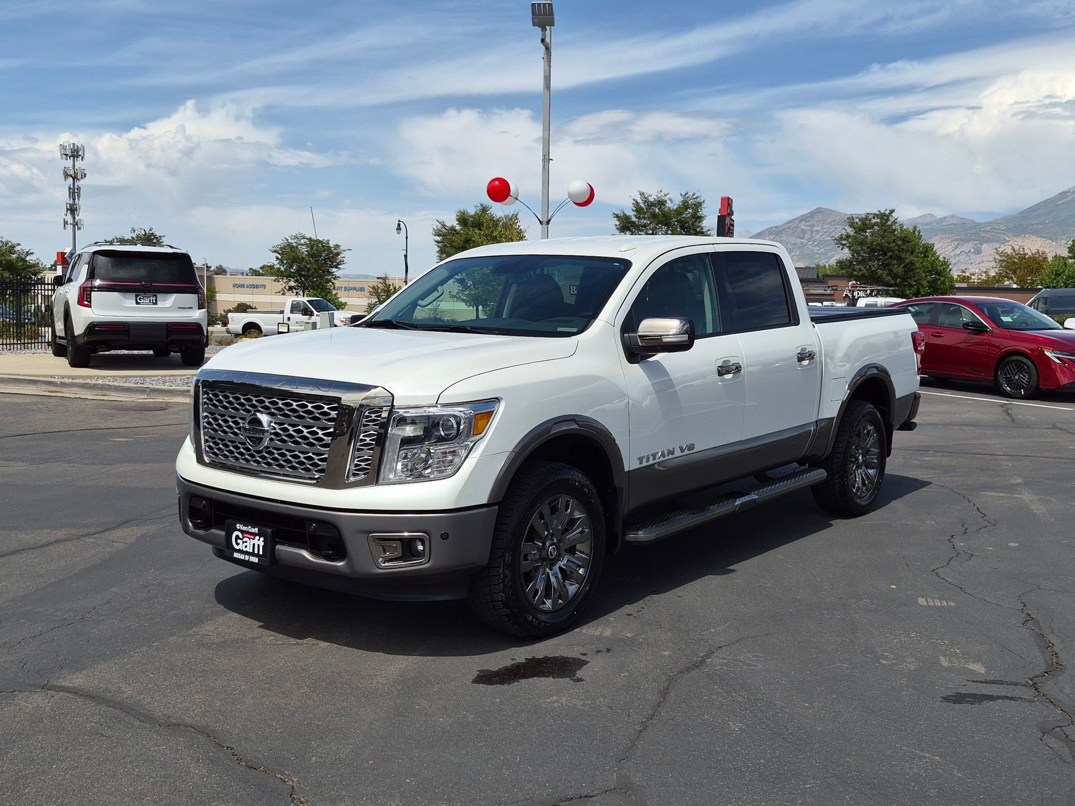 Used 2018 Pearl White Nissan Platinum Reserve image 8