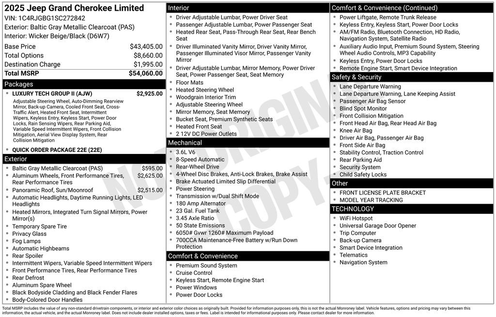 Used 2025 Gray Metallic Jeep Limited image 10