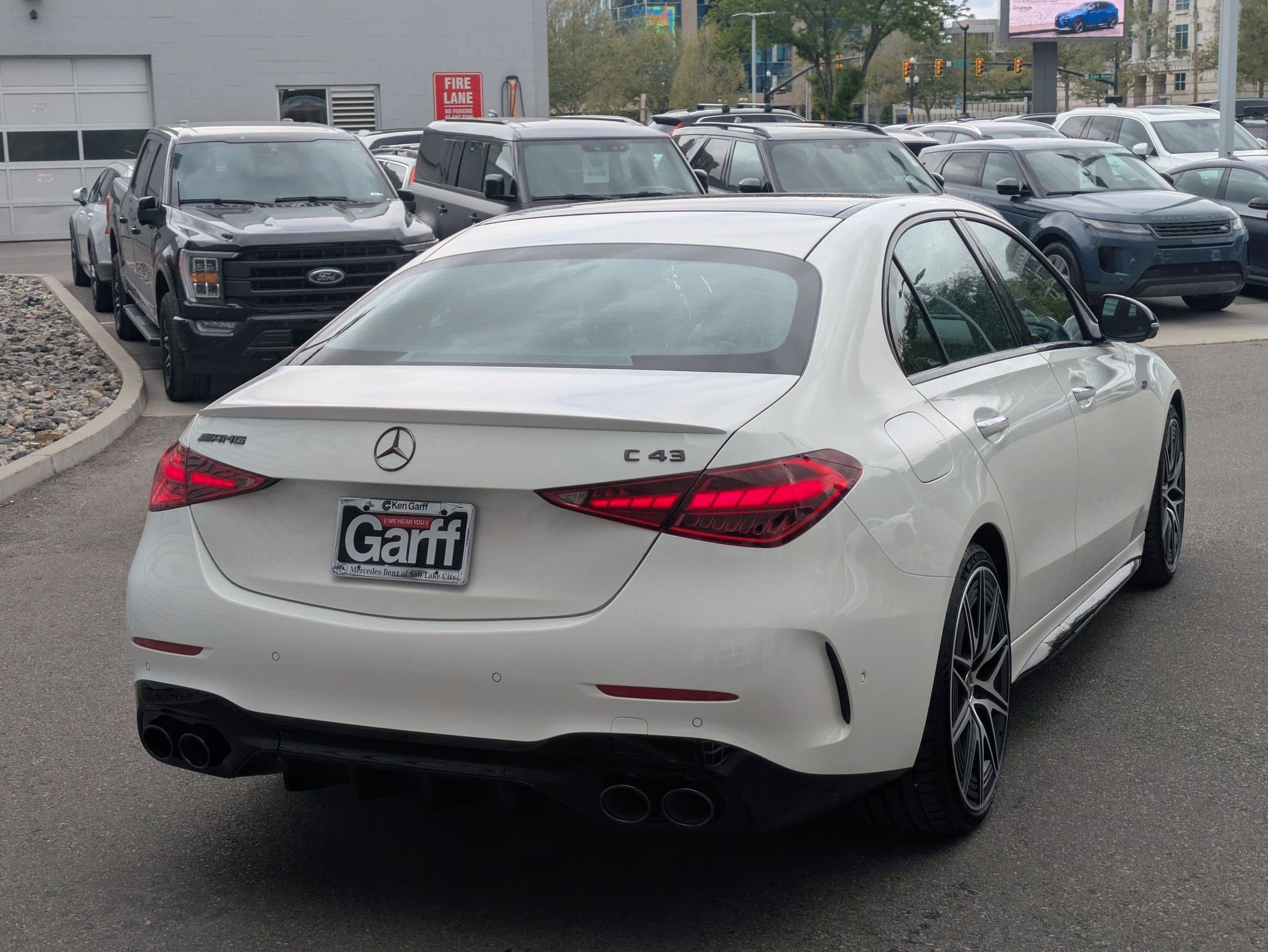 New 2026 Polar White Mercedes-Benz AMG® C 43 image 3