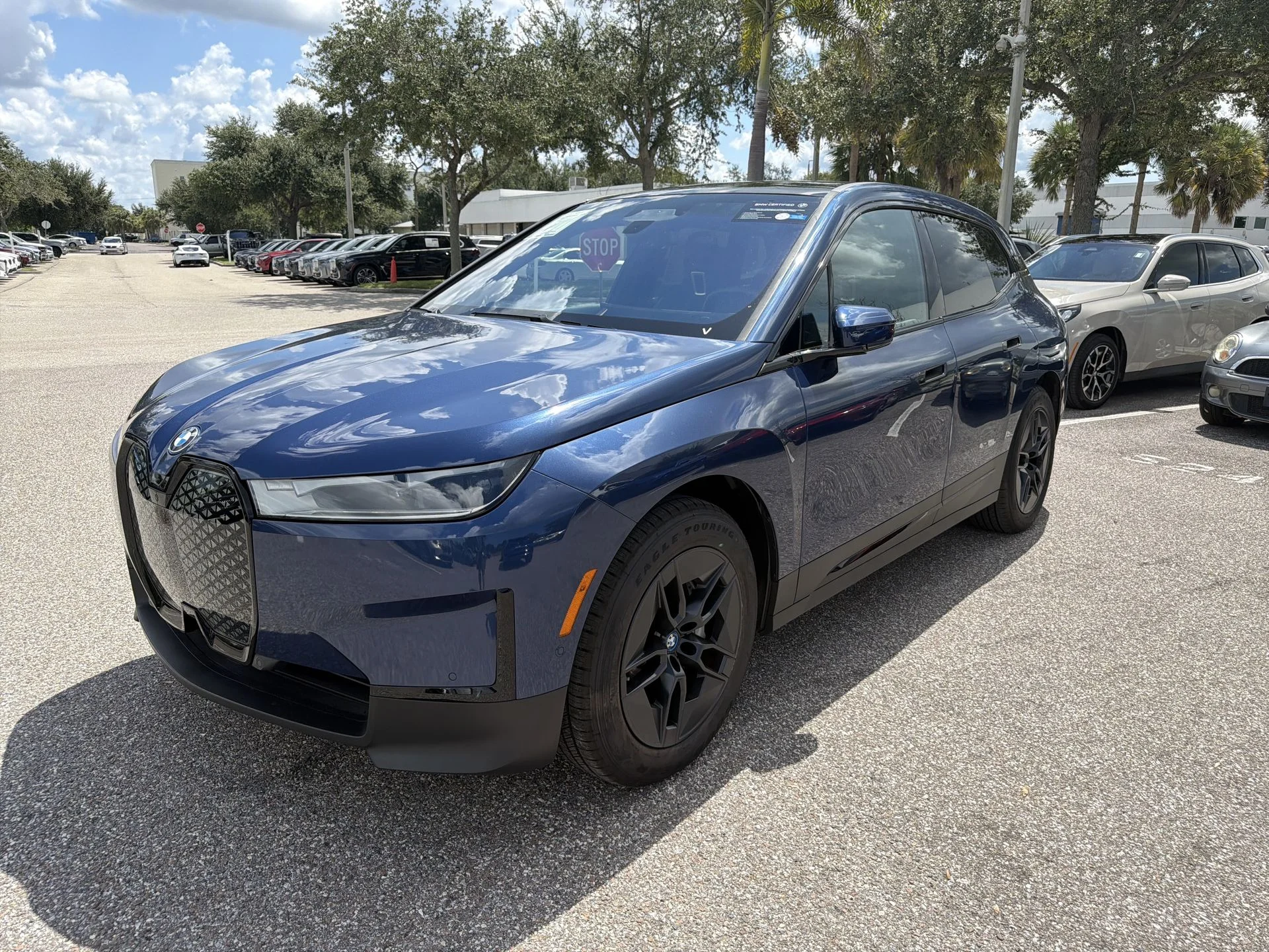 Certified Used 2023 Blue BMW xDrive50 image 8