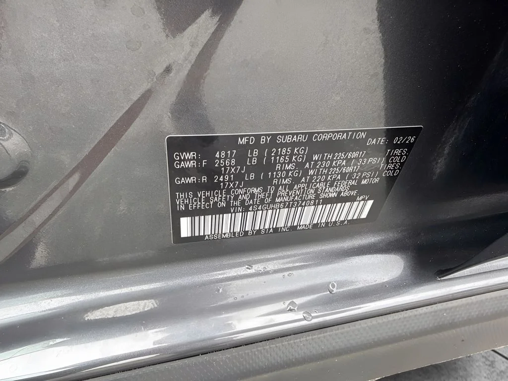 Used 2026 Gray Subaru Base image 28