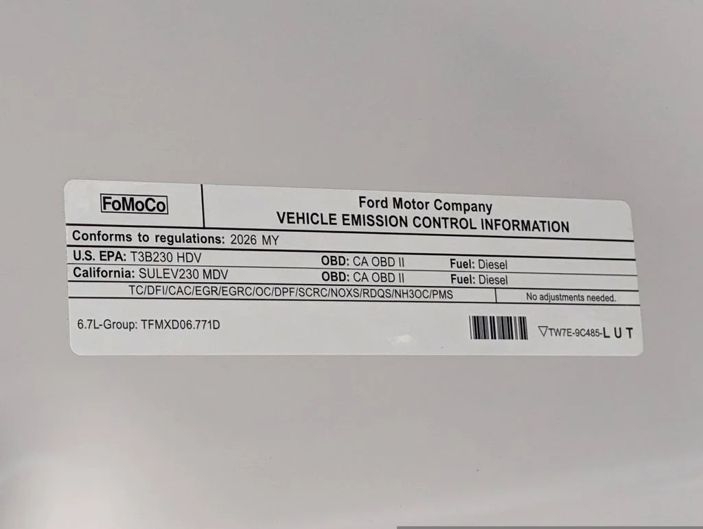 New 2026 Star White Metallic Tri-Coat Ford F-250® Lariat® image 36