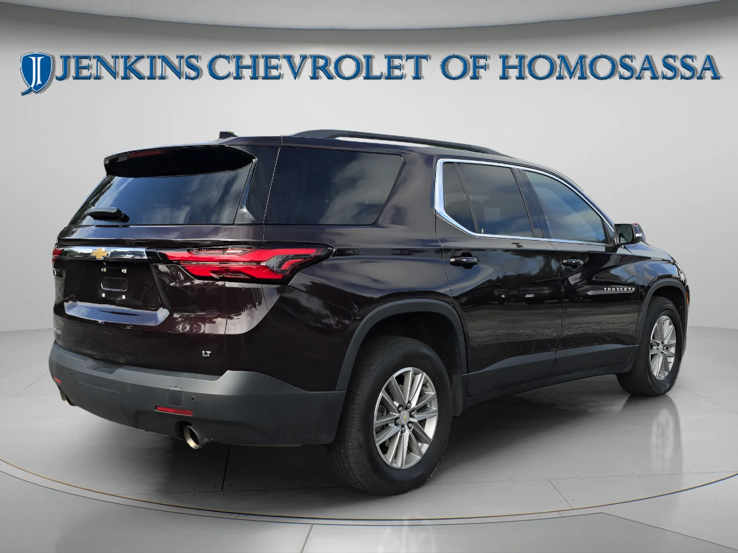 Used 2022 Black Cherry Metallic Chevrolet LT Leather image 5