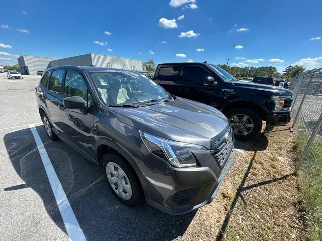 Used 2022 Gray Subaru Base image 1