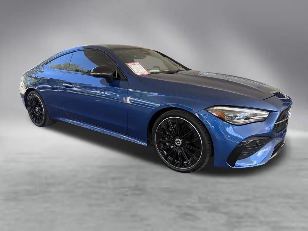 Used 2025 Blue Mercedes-Benz CLE 300 image 2