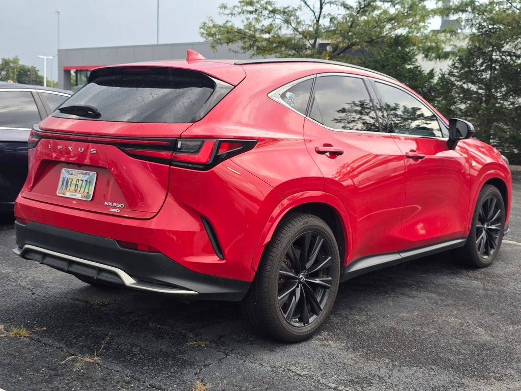 Used 2022 Red Lexus 350 F SPORT Handling image 7