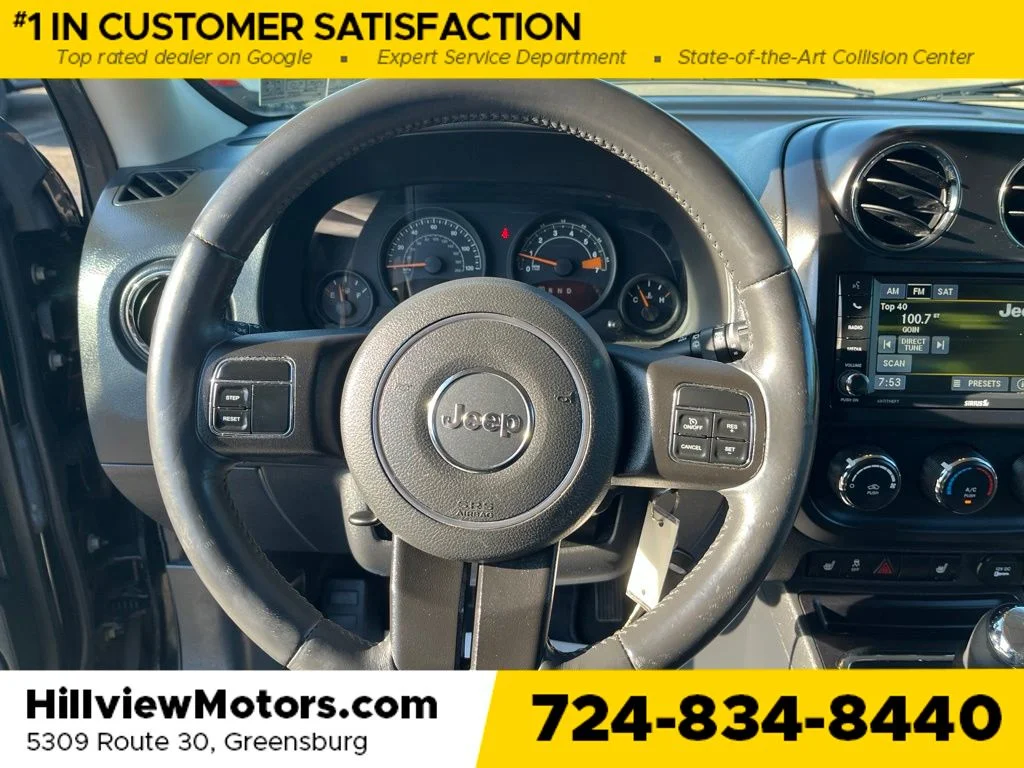 Used 2015 Black Clearcoat Jeep Latitude image 17