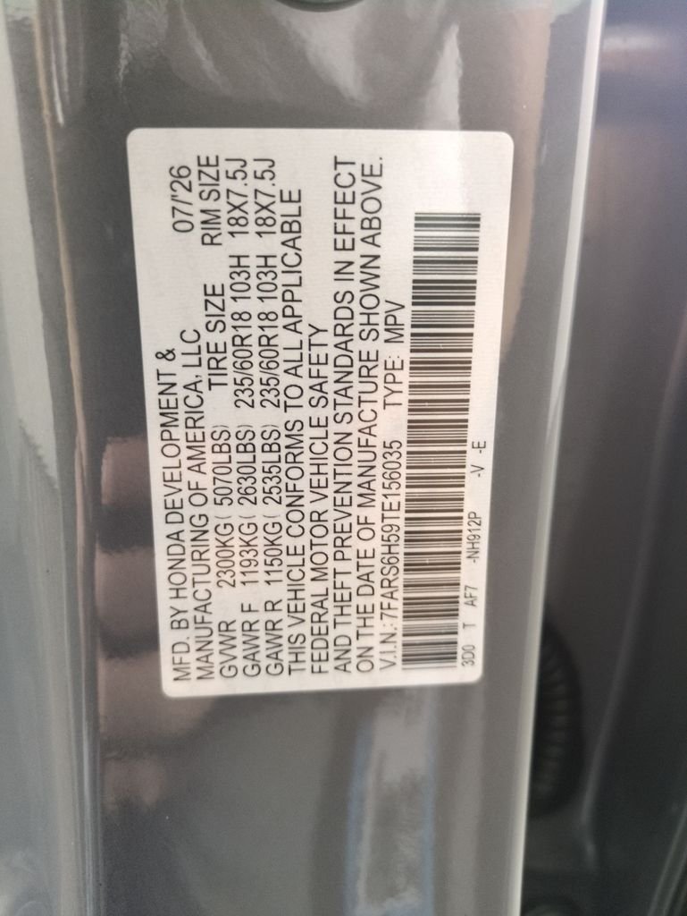 New 2026 Urban Gray Pearl Honda Sport image 29