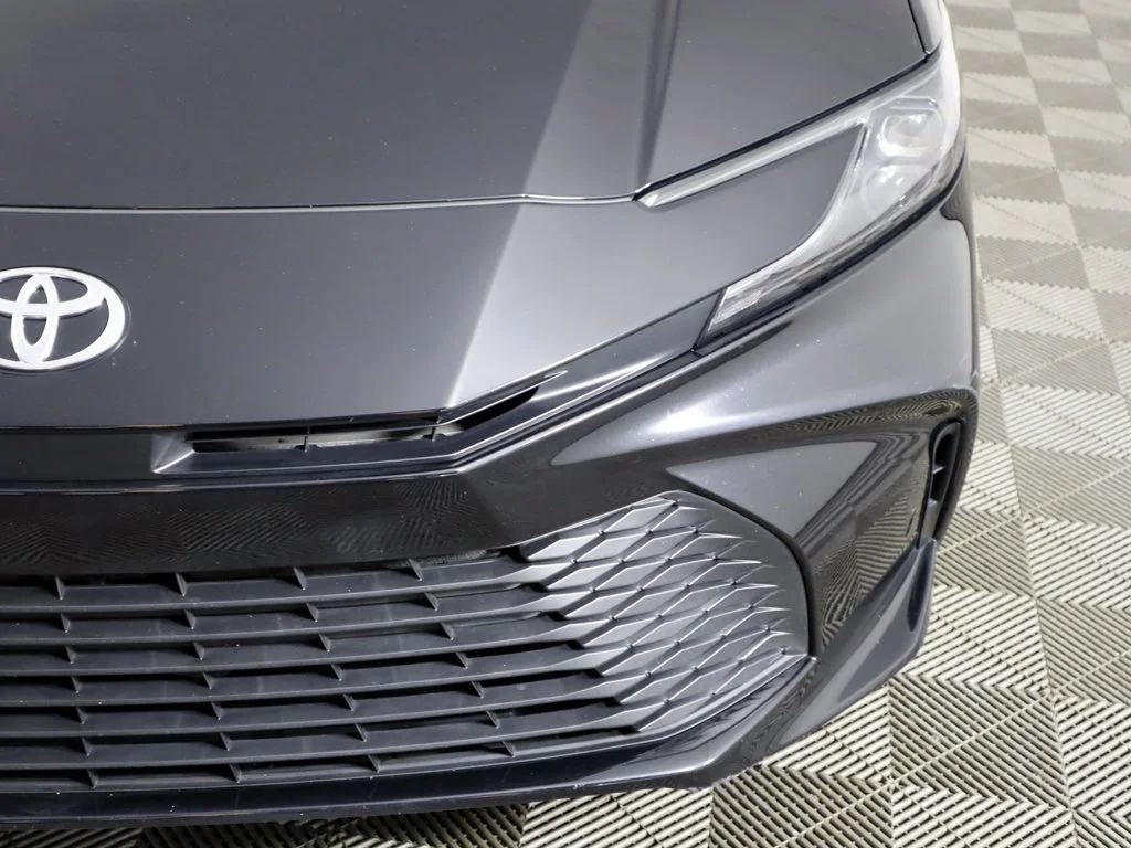 Used 2025 Midnight Black Metallic Toyota LE image 12