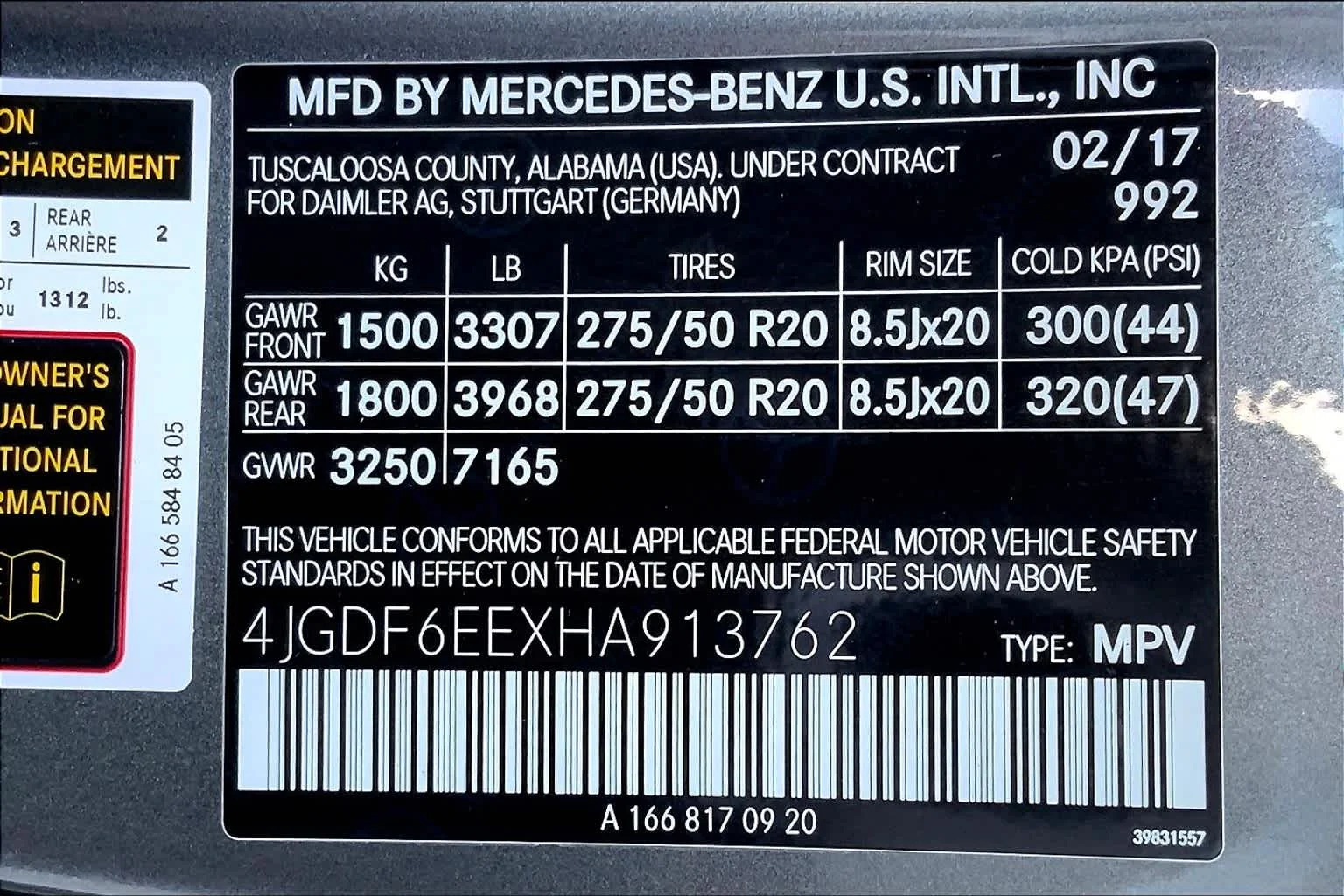 Used 2017 Selenite Grey Mercedes-Benz GLS 450 image 34