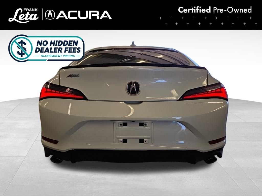 Certified Used 2025 Platinum White Pearl Acura  image 4