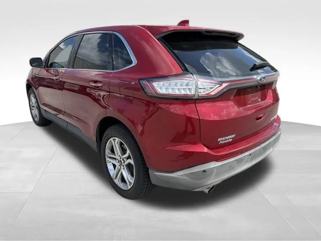 Used 2017 Red Ford Titanium image 5