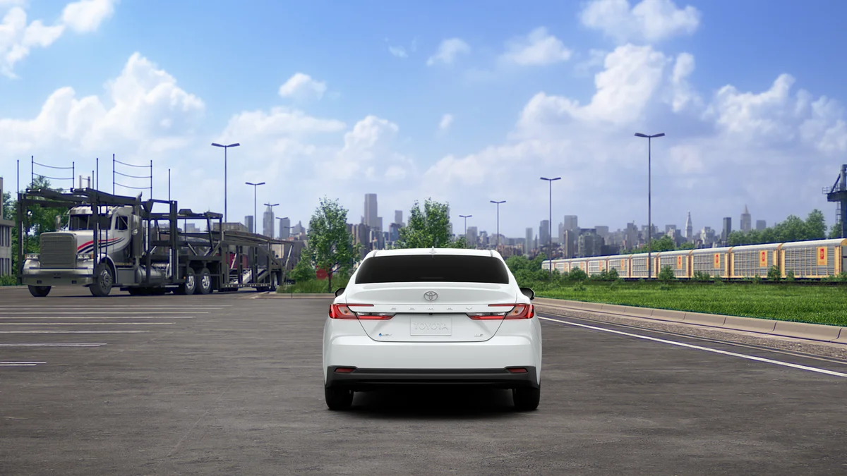 New 2027 Ice Cap Toyota LE image 8