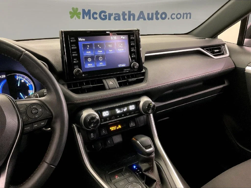 Certified Used 2021 Black Toyota SE image 9