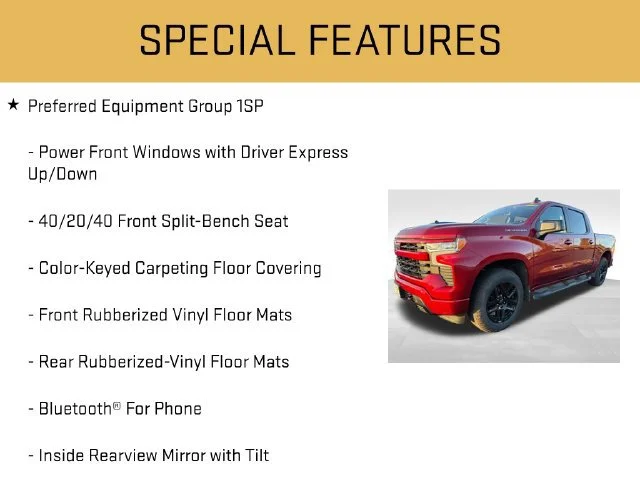Used 2026 Radiant Red Tintcoat Chevrolet RST image 12