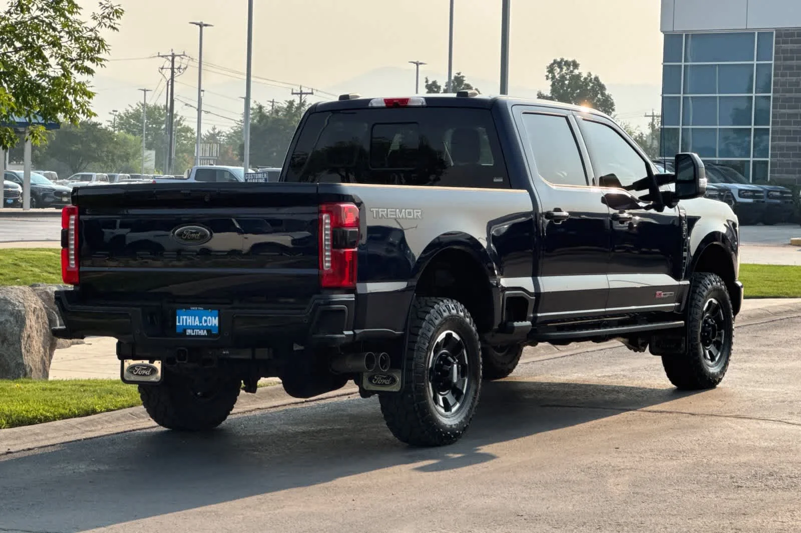 Certified Used 2025 Antimatter Blue Metallic Ford LARIAT image 2