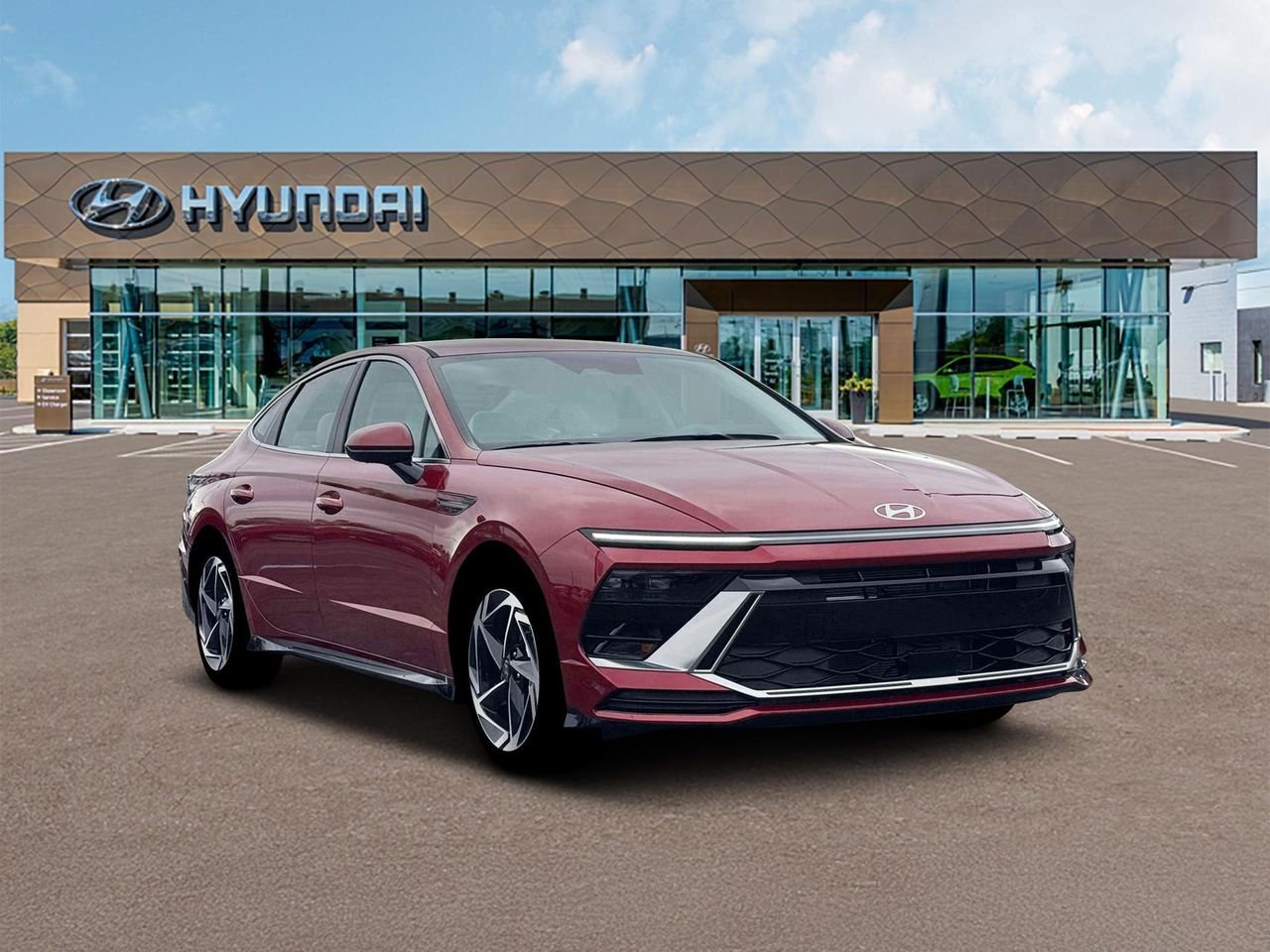 New 2026 Ultimate Red Hyundai SEL Sport image 11
