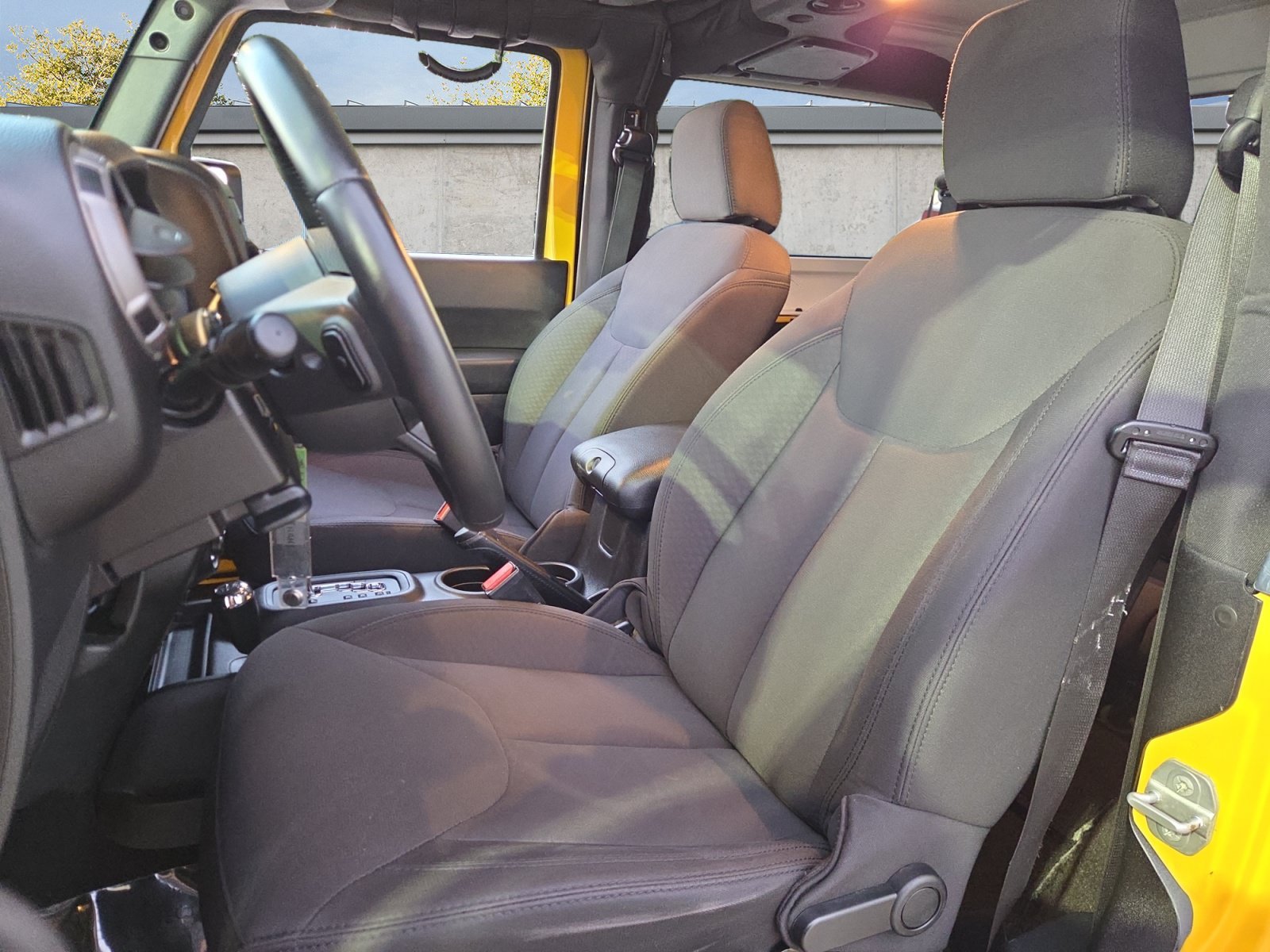 Used 2015 Baja Yellow Clearcoat Jeep Sport image 9