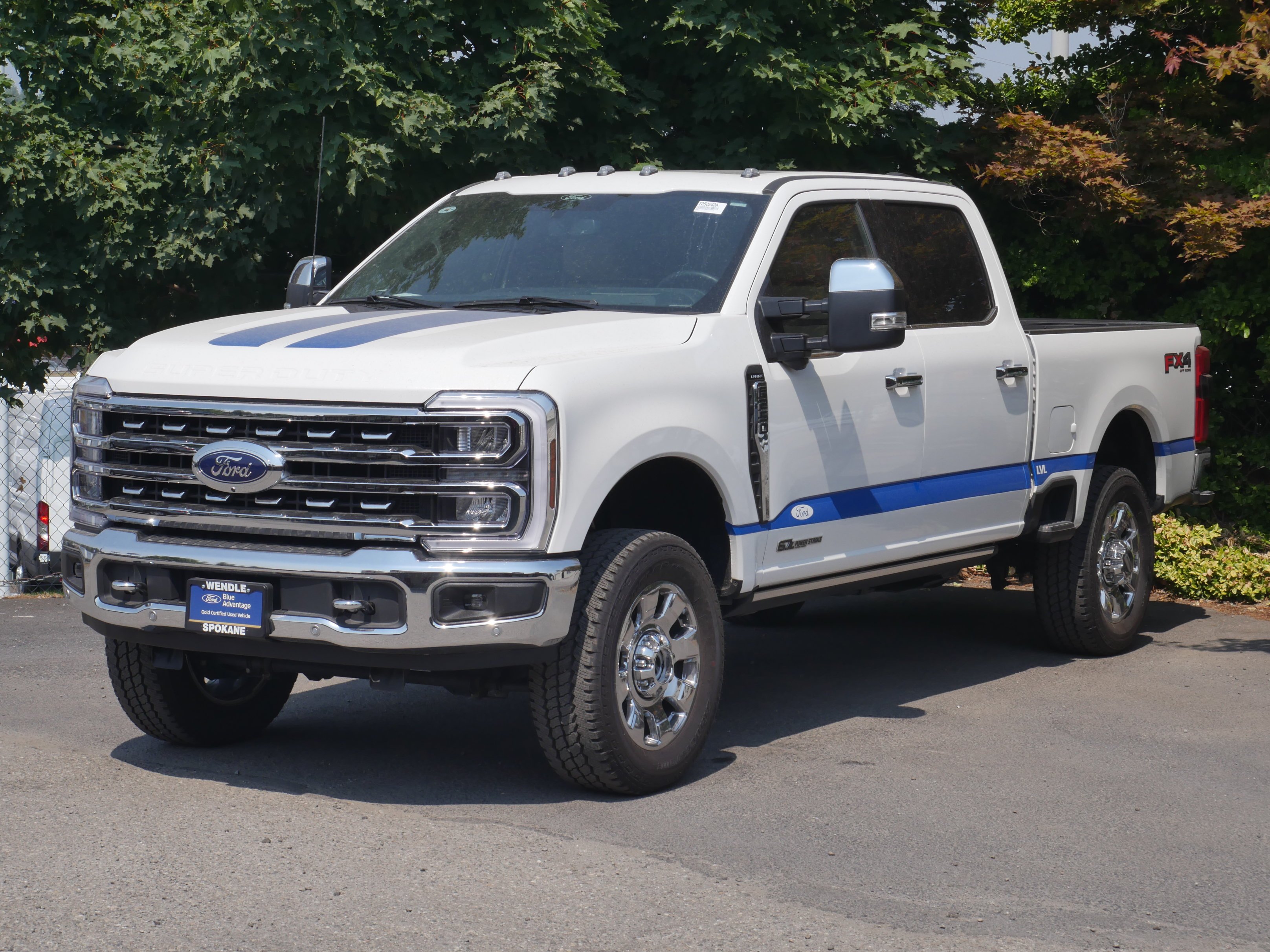 Certified Used 2024 White Ford LARIAT image 2
