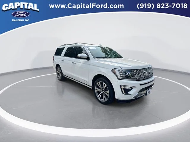 Used 2021 White Ford Platinum image 2