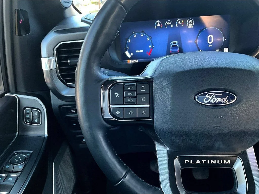 Used 2024 Black Metallic Ford Platinum image 14