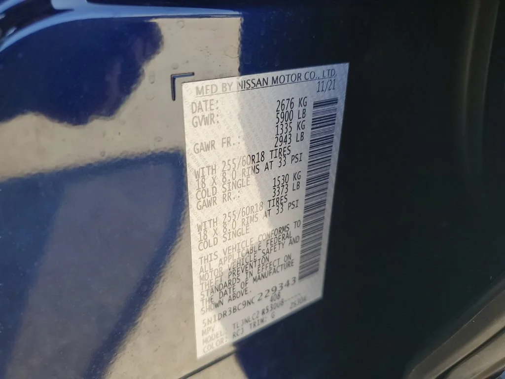 Used 2022 Blue Nissan SV 4WD image 22