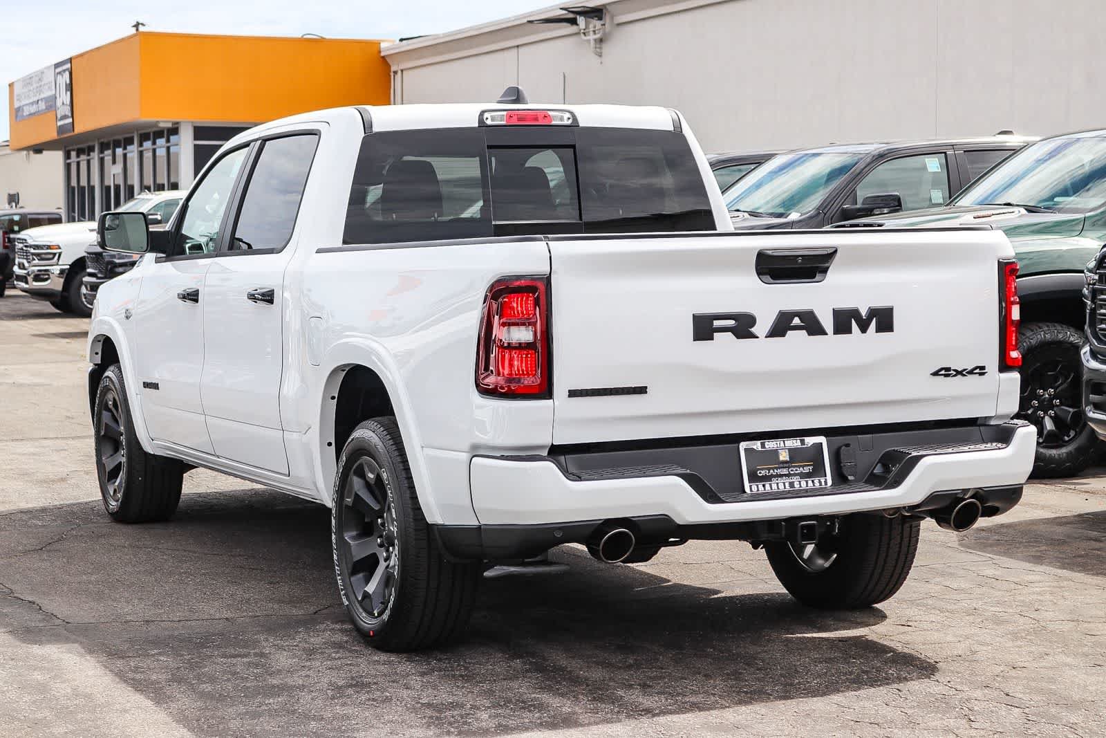 New 2026 Bright White Clear-Coat Exterior Paint RAM Big Horn image 6