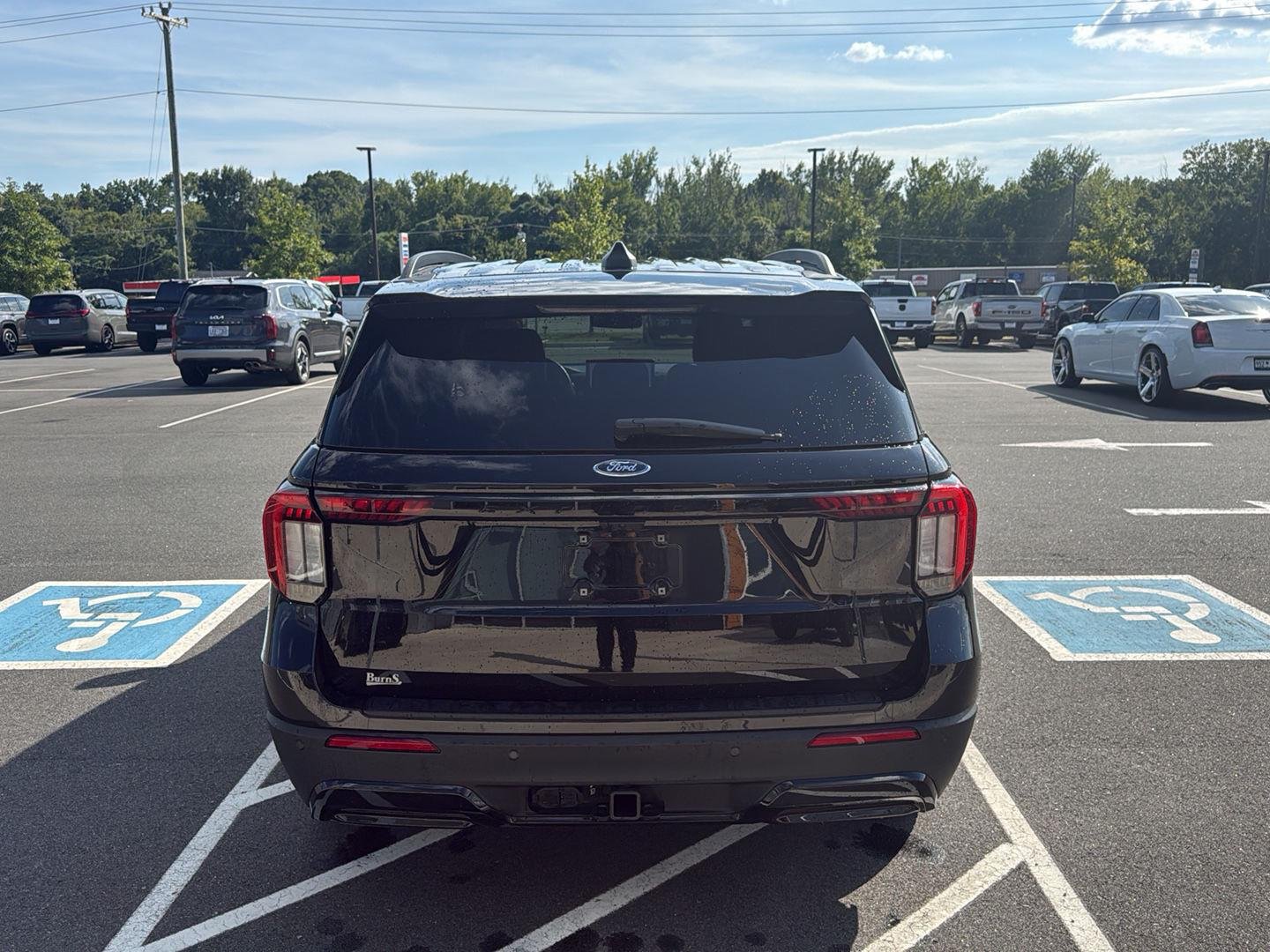 Used 2025 Agate Black Metallic FORD STLINE image 6