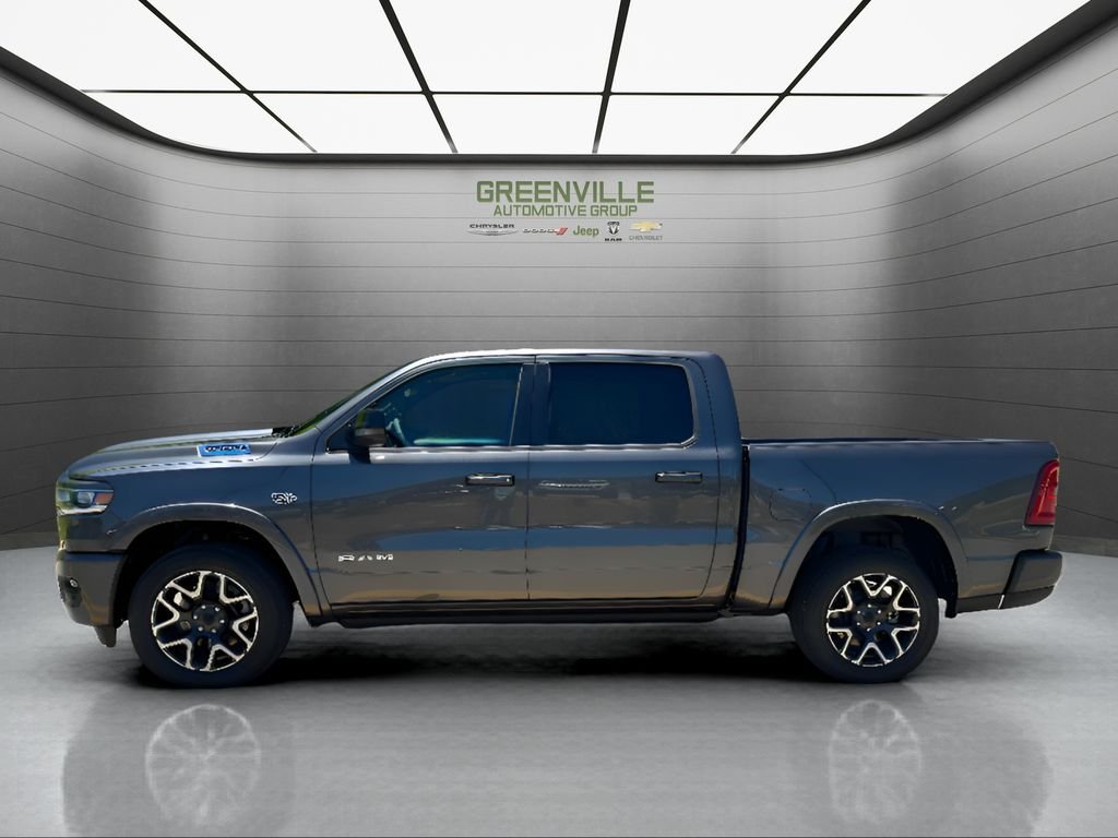 New 2026 Granite Crystal Metallic Clear-Coat Exterior Paint RAM Laramie Hemi 4x4 Crew Cab image 8