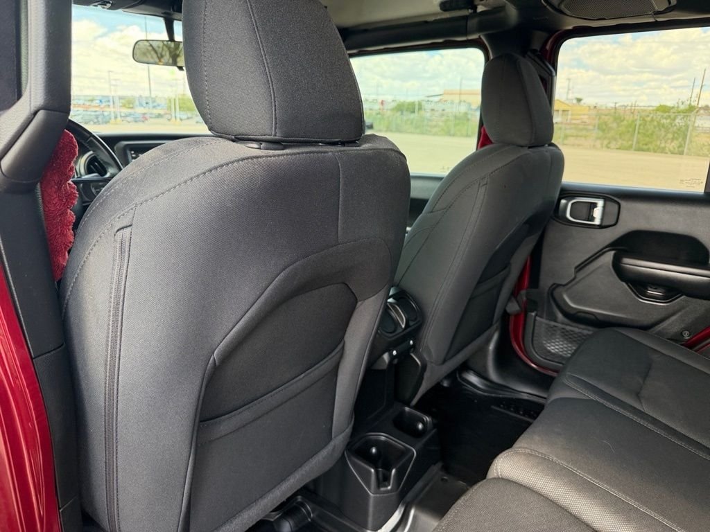 Used 2021 Red Jeep Unlimited Willys image 19