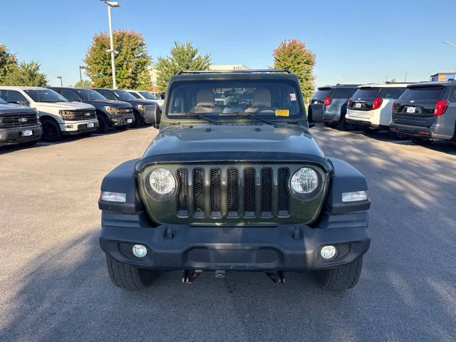 Used 2022 Jeep Wrangler Sport with VIN 1C4GJXAG8NW190134 for sale in Kansas City