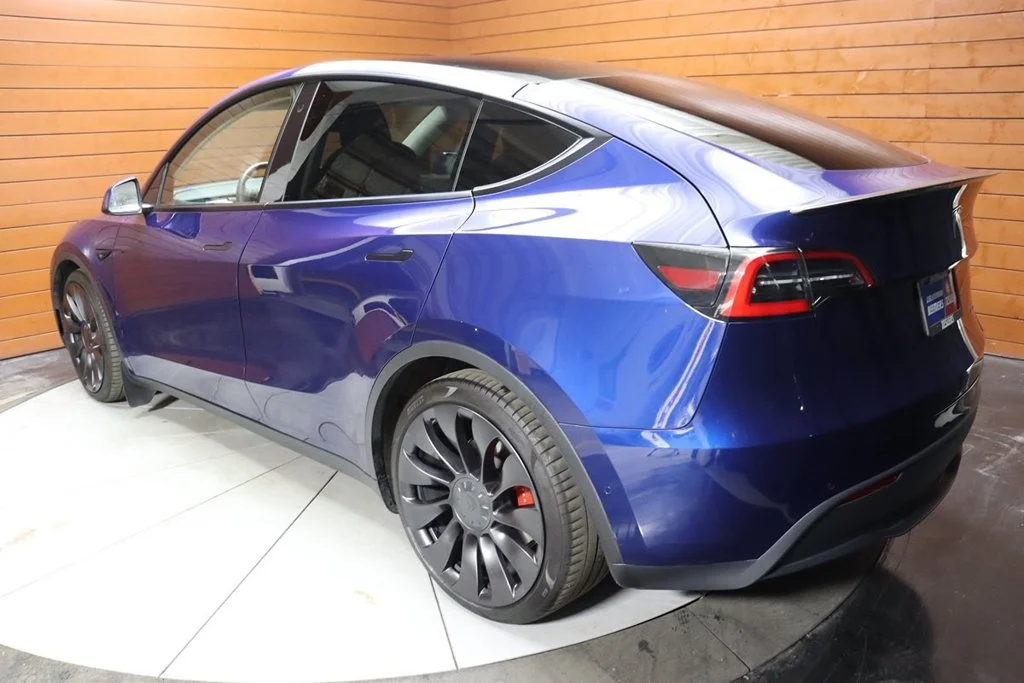Used 2023 Deep Blue Metallic Tesla Performance image 10