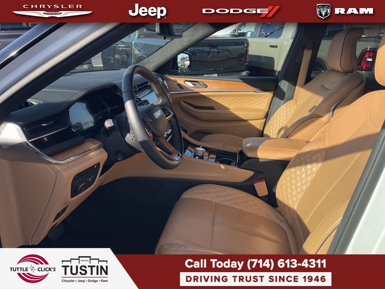 Used 2023 Bright White Clearcoat Jeep Summit Reserve image 17