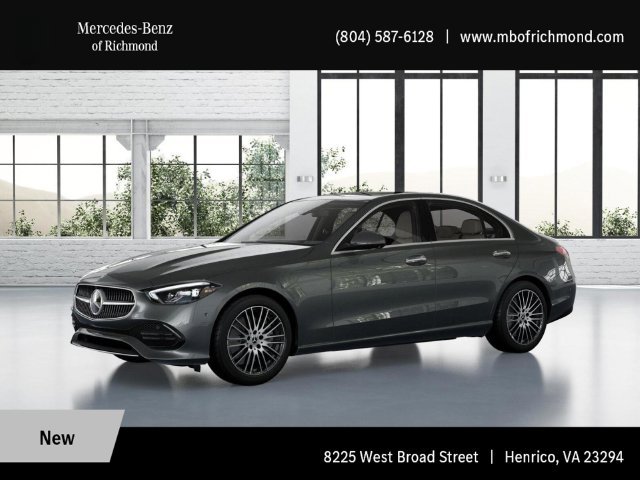 New 2026 Selenite Grey Metallic Mercedes-Benz C 300 image 38