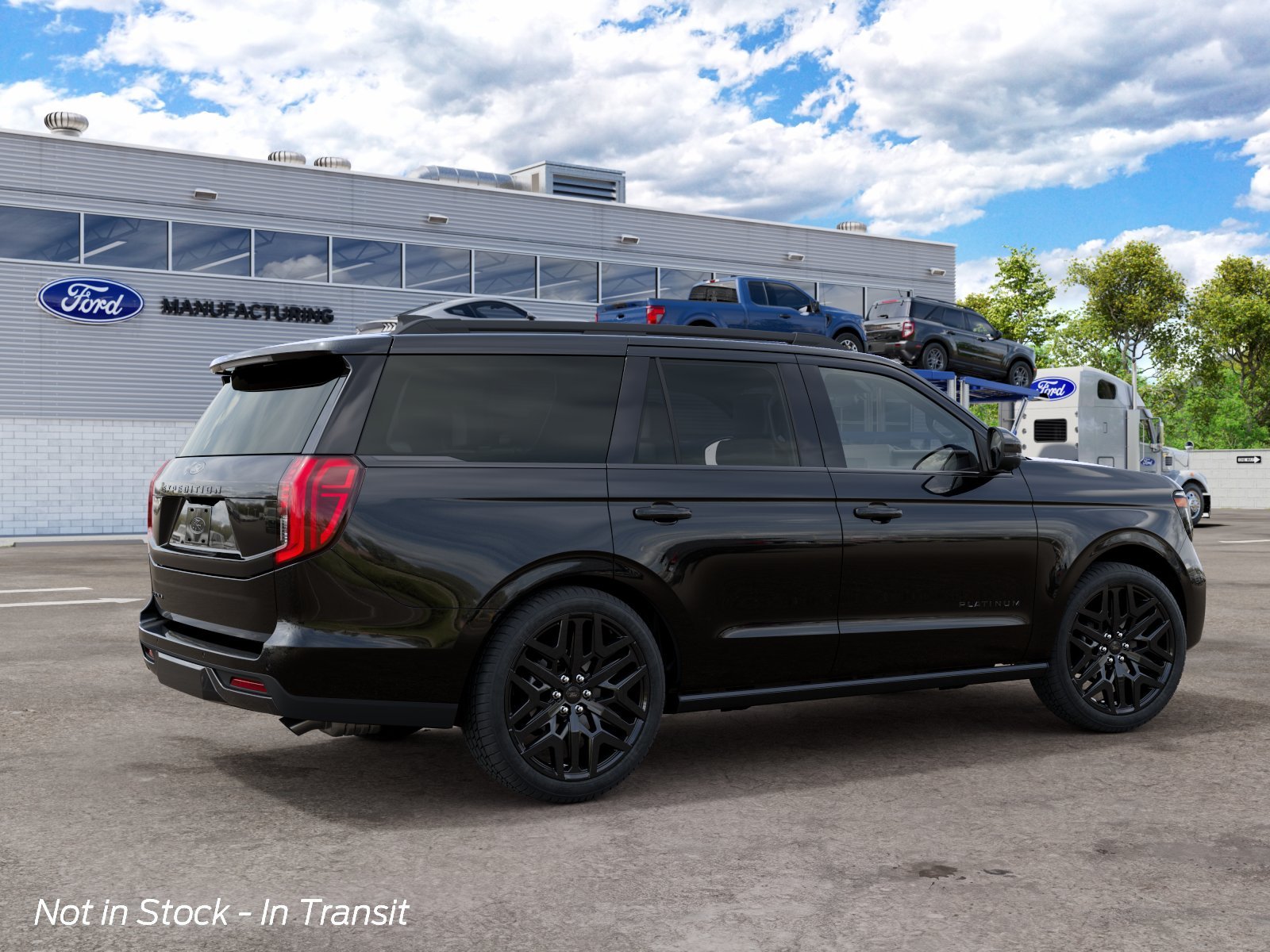 New 2027 Agate Black Metallic Ford Platinum image 6