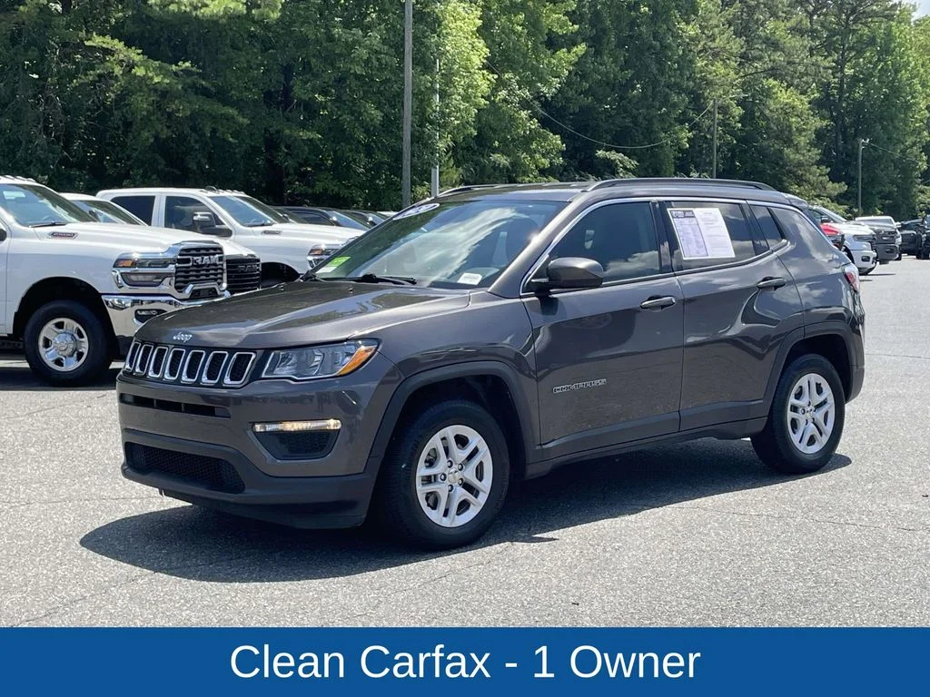 Certified Used 2020 Gray Jeep Sport image 4