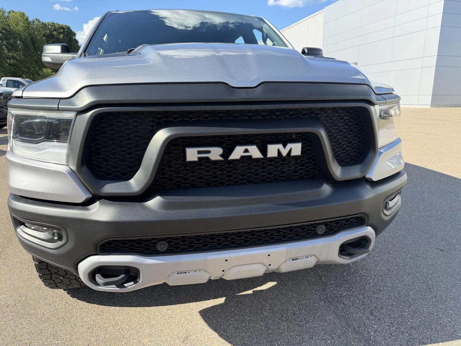 Used 2021 Billet Silver Metallic Clearcoat Ram Rebel image 24
