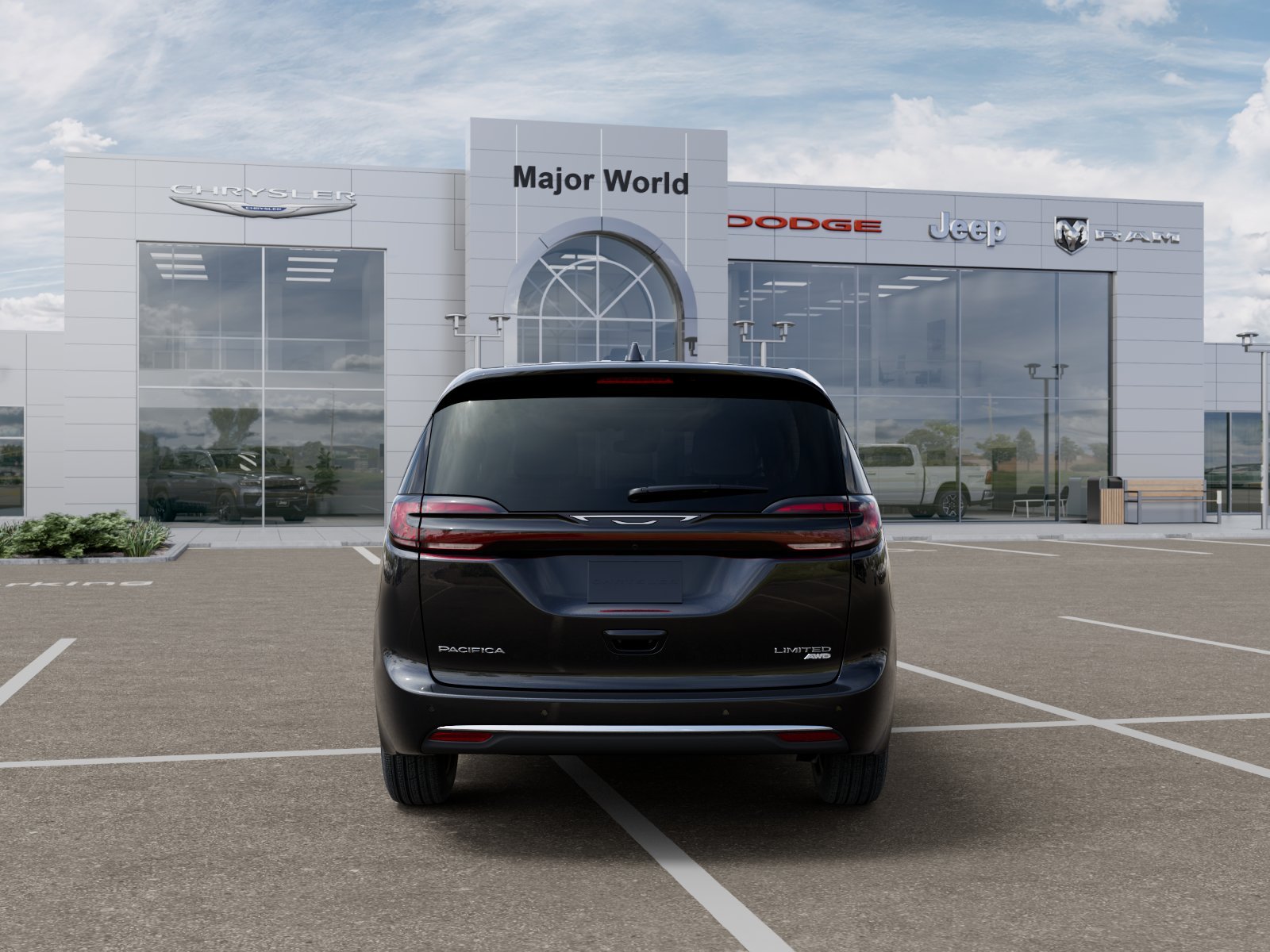 New 2027 Diamond Black Crystal Pearl-Coat Exterior Paint Chrysler Limited image 7