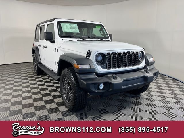 New 2026 Bright White Clearcoat Jeep Sport S image 1